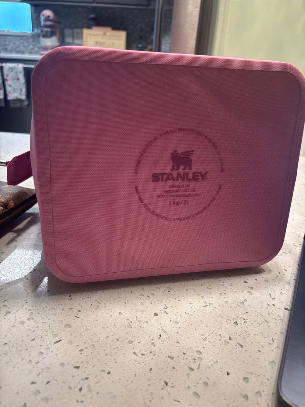 Stanley All Day Julienne Mini Cooler Pink Crossbody Lunch Bag